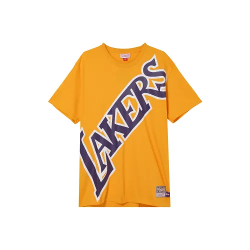 MITCHELL NESS T-Shirt Мужской Желтый