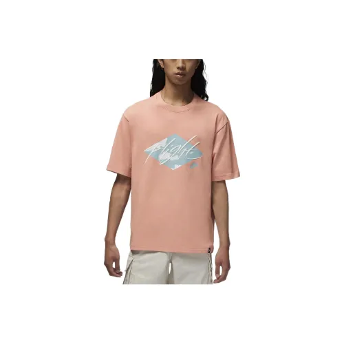 Jordan SS22 T-Shirt Мужской Светлый Madder Root Коричневый