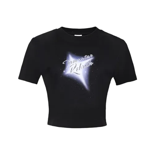 IMXS Черные Женские Футболки