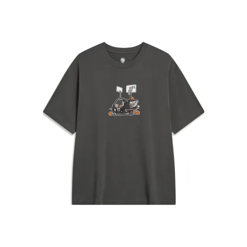 LINING Badfive Вороний Унисекс T Рубашки