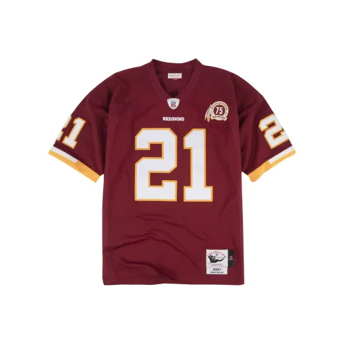 Mitchell Ness Мужская футболка бордового цвета