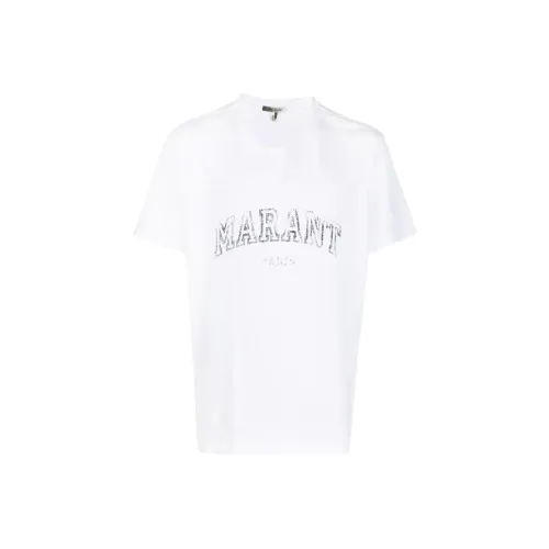 ISABEL MARANT Белая Мужская T-рубашка