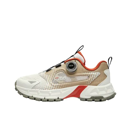 FILA KIDS Леопард Обувь Противоскользящая Устойчивая к износу Легкий Амортизация Низкий Топ Детская Туристическая Обувь