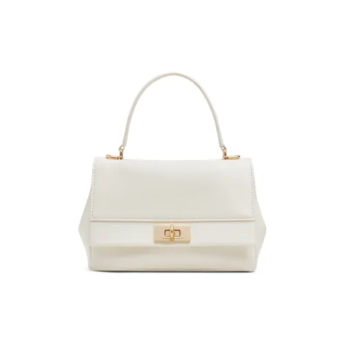 CHARLES KEITH ПУ (полиуретан) Сумка через плечо Маленькая Женская Кремово-молочный Белый Черный