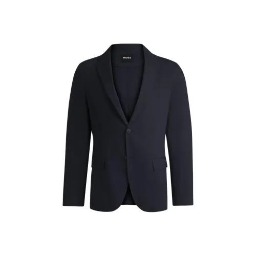 Hugo Boss Бизнес-костюм Куртка Мужская Темно-синяя