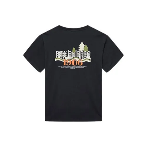 New Balance совместная футболка T Мужская Черная