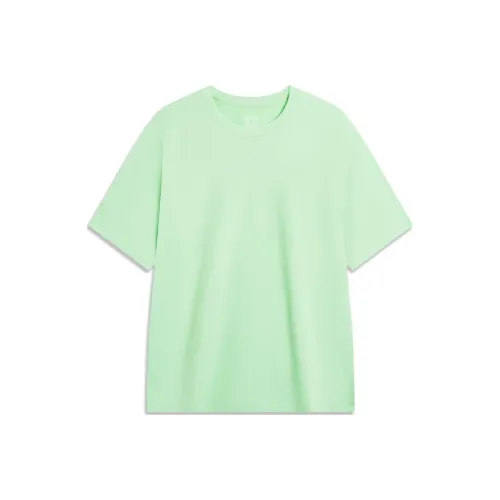 LINING Sports Life Collection Т-Рубашка Мужская Бамбуковый Зеленый