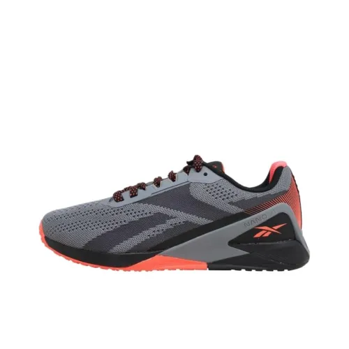 Reebok Nano X1 Low Топ Кроссовки для тренировок Мужские Серый Красный