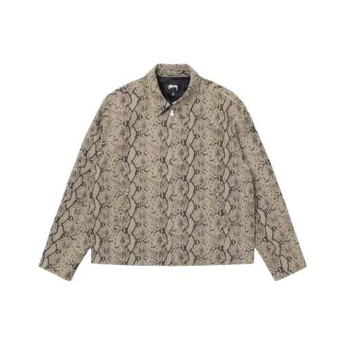 Stussy SS25 Коричневый Унисекс Куртки