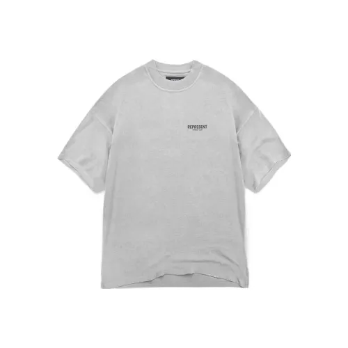 REPRESENT Серый Мужская T-Рубашка