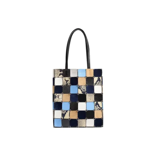 KHAITE Телячья кожа Тоут Сумка Сумка для покупок Сумка на плечо Женская Многоцветная