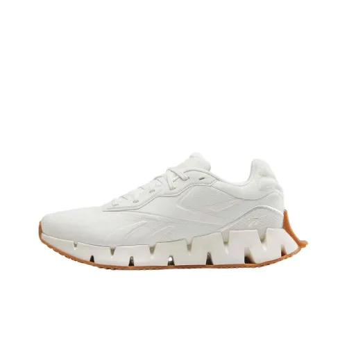 Reebok Zig Dynamica 4 Low Топ Повседневные Беговые Кроссовки Мужские Белые