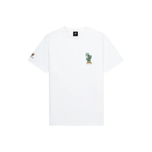 New Balance совместная футболка T Мужская Белая