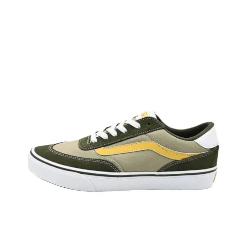 Vans BROOKLYN LS Скейтборд Кроссовки Низкие Зеленый Желтый Мужской