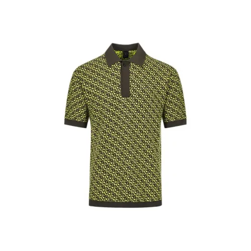 Moose Knuckles Мужские T-рубашки лаймово-зеленого цвета