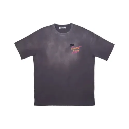 SSSAINT LOUIS Серый Унисекс Футболка