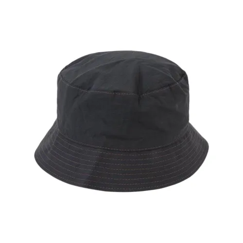 Zegna Cotton Wool Bucket Hats Men's Black