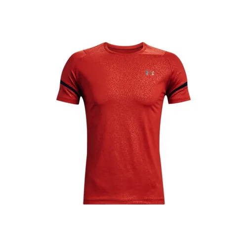 Under Armour RUSH T-Shirt Мужская Апельсин