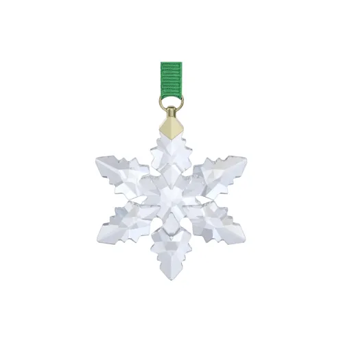 Кристалл Swarovski Polyester Metal Satin Подвески Unisex White