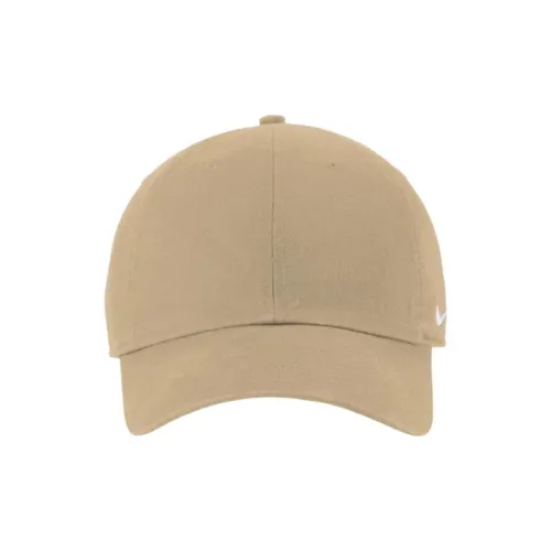 Nike Хлопок Саржа Металл Органический хлопок Кепки Унисекс Хаки
