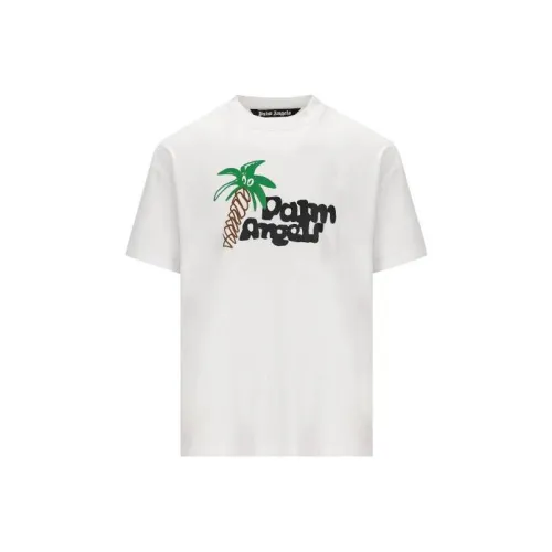 PALM ANGELS Белая Мужская Футболка