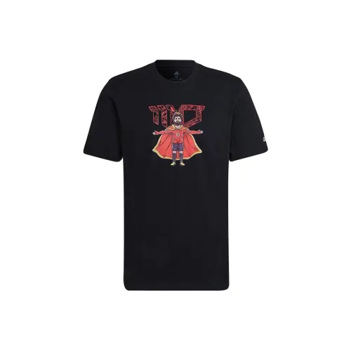 Adidas Мужские черные футболки