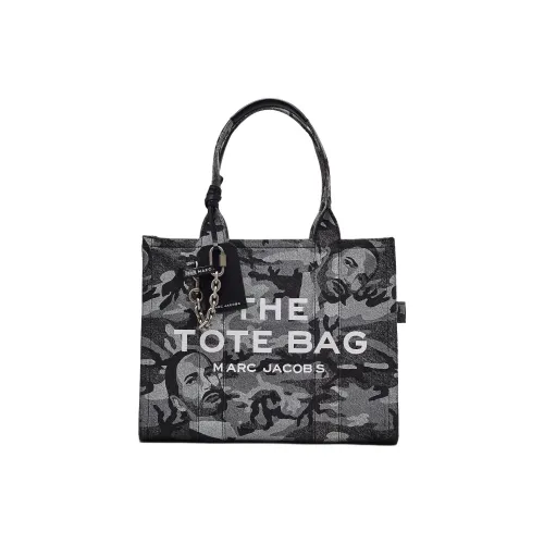 MARC JACOBS Деним Тоут Сумка Сумка для покупок Сумка среднего размера унисекс серый