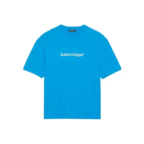 Balenciaga T-рубашка мужская кляйн-синий