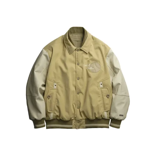 ST.ROLLER ORIGINAL STRL Зимний Бейсбольная куртка Свободный крой Унисекс