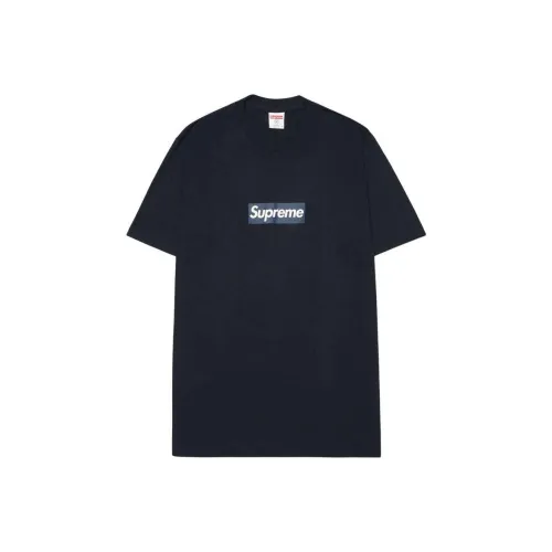 Supreme T-Shirt Унисекс Морской Синий