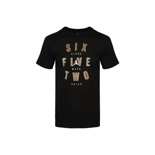 JORDAN Черные Мужские T-Рубашки