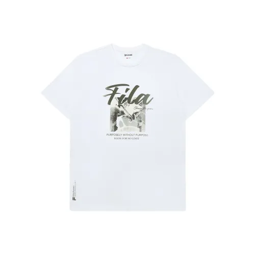 FILA FUSION Белая Мужская Футболка