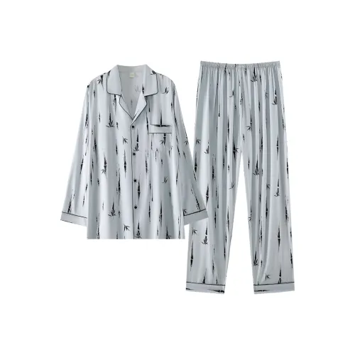 WUSE Серый Мужской Пижамный Комплект