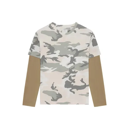 GIVENCHY Бежевые Мужские T-рубашки