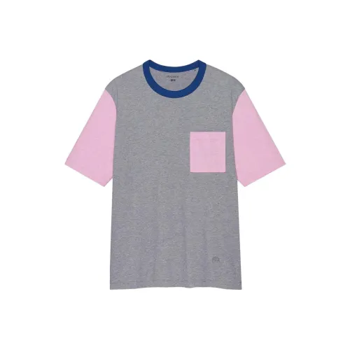 UNIQLO JW Anderson Co Branded Series Свинцово-серый Мужской T Рубашки