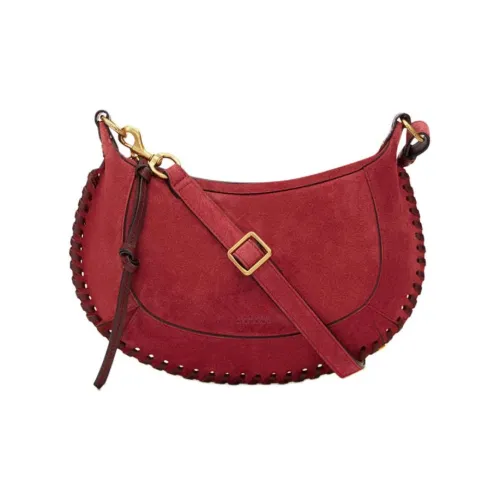 ISABEL MARANT Телячья кожа Полумесяц Сумка Сумка через плечо Сумка на плечо Женская Ягода