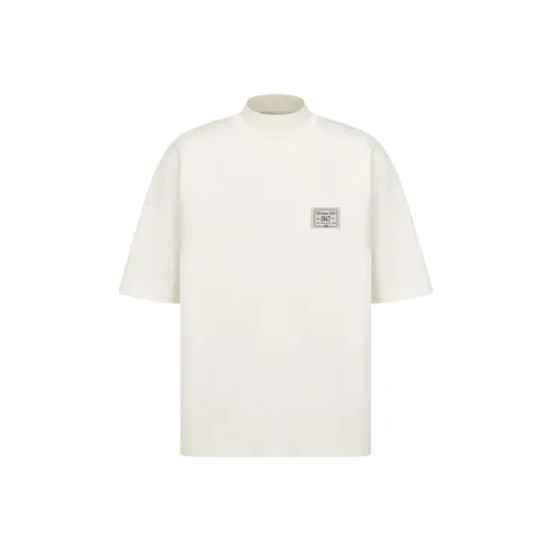 DIOR Quarterly New Products Белые Мужские T-Рубашки