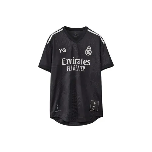 Y 3 Real Madrid Черная Мужская T-Рубашка