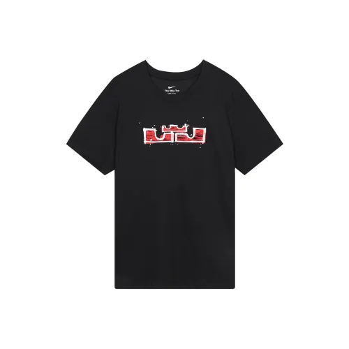 Nike Мужские черные футболки