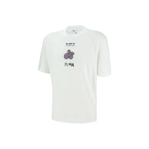 PUMA Белая Унисекс Футболка
