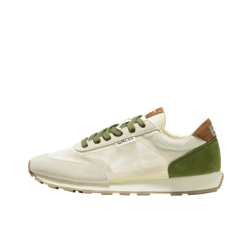 Norman Walsh LA84 Collection Низкий Топ Casual Унисекс Бежевый Белый Зеленый