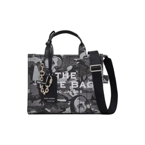 MARC JACOBS Ткань Тоут Сумка Сумка для покупок Сумка на одно плечо Средняя Женская Светло-серый