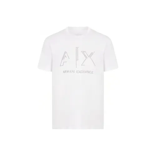 ARMANI EXCHANGE T-рубашка мужская белая