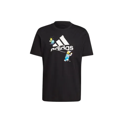 Adidas Мужские черные футболки