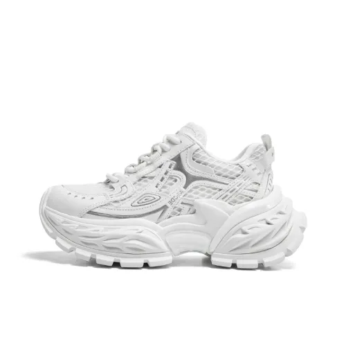 CHERYKALLY Устойчивый к истиранию Дышащий Увеличивающий Высоту Низкий Топ Кроссовки с Толстой Подошвой Женские