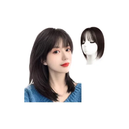 TIANKONGSHU Бесшовный топ для волос Extension для натурального объема серый цвет покрытие парик