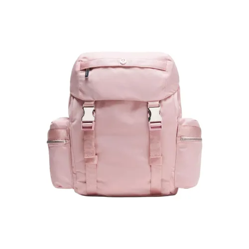 lululemon Полиэстер Рюкзак Женские Розовый