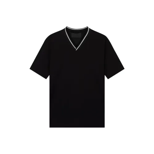 PRADA Мужские черные T-рубашки