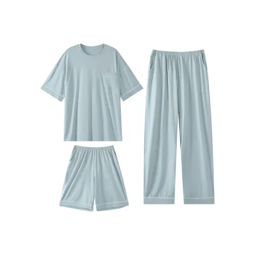 Huggy Kissy Пижамный комплект Мужской Светло-Синий