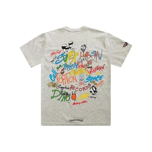 Chrome Hearts Серые Мужские T-Рубашки
